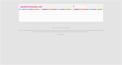 Desktop Screenshot of pearsonsucess.net