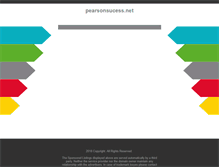 Tablet Screenshot of pearsonsucess.net